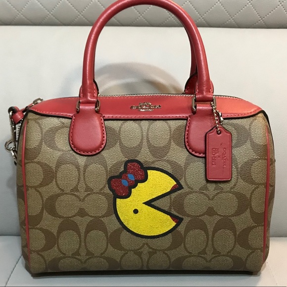coach pac man tote